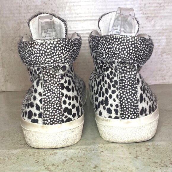 Madewell High-Top Animal Print Sneakers With Lace-Up Closure For Casual Wear - Picture 3 of 9
